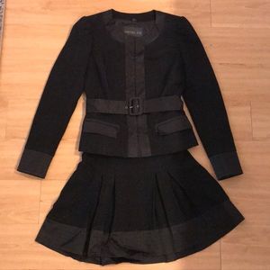 LIKE NEW Rachel Zoe Belted Black Blazer/Jacket